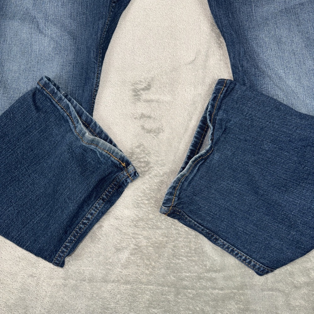 Vintage Levi's 505 Straight Leg‎ 40x30 Blue Jeans Regular Whispering Stone Wash - Picture 6 of 13
